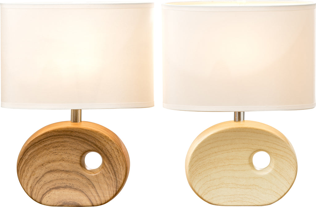 LAMPADA DA TAVOLO "OAKVILLE" BEIGE - BOLTZE