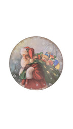 SOTTOPIATTO Ø 40 CM BABBO NATALE CLAYRE & EEF