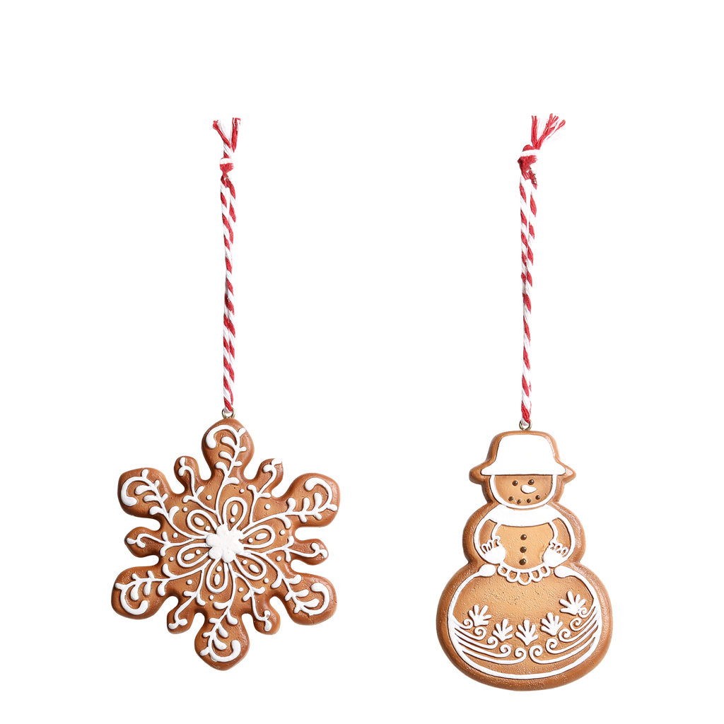 SET DI 2 BISCOTTI DI NATALE CHIC ANTIQUE