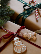 SET DI 2 BISCOTTI DI NATALE CHIC ANTIQUE