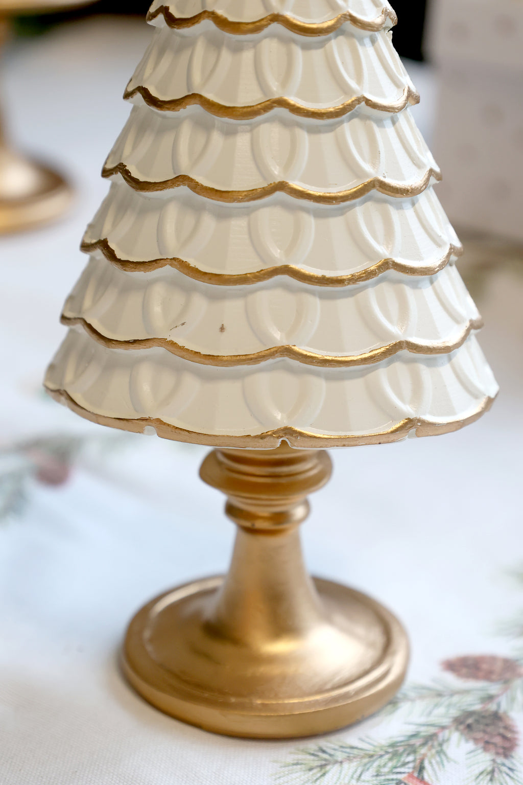 ALBERO DI NATALE H23.5/L10/W7 cm CHIC ANTIQUE