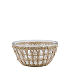 CIOTOLA CON CESTINO DI VIMINI CHIC ANTIQUE