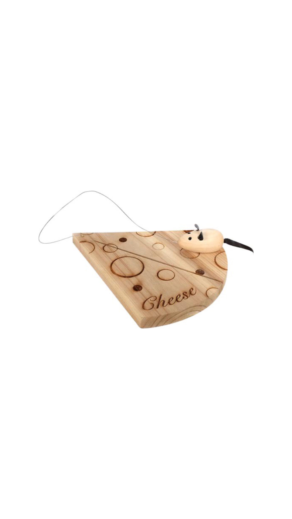 TAGLIERE FORMAGGIO CON TOPOLINO 18X17X4 BOLTZE