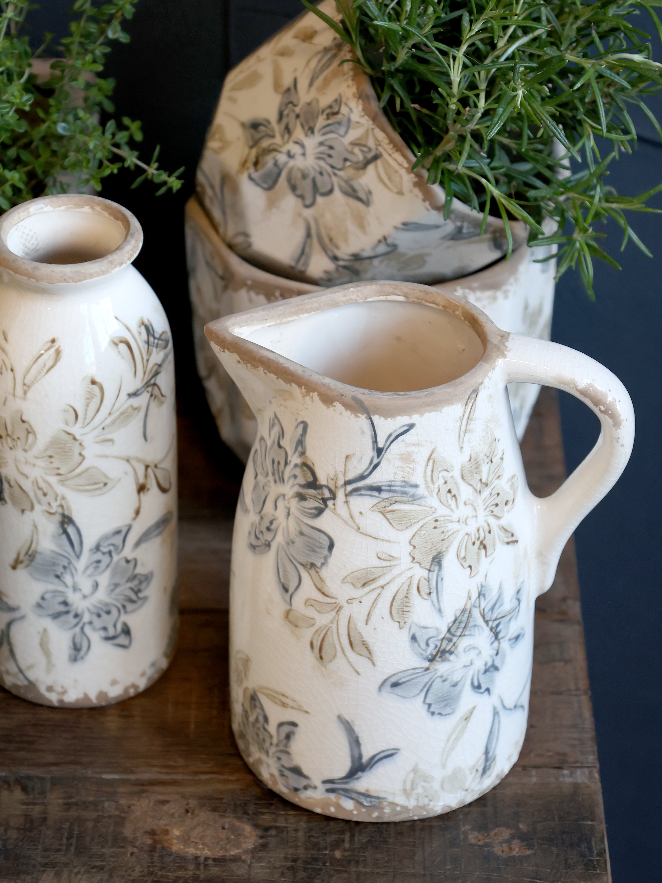 VASO A BROCCA "CROIX" CHIC ANTIQUE