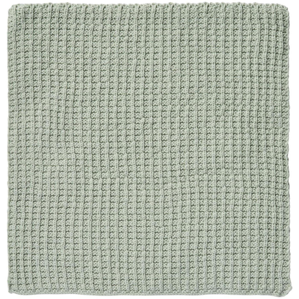 STROFINACCIO VERDE LAVORATO A MAGLIA IB LAURSEN