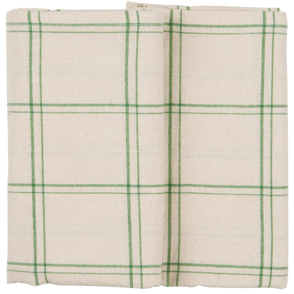 TOVAGLIA STORM CON MOTIVO A SCACCHI VERDE IB LAURSEN