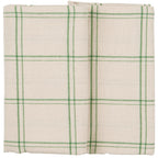 TOVAGLIA STORM CON MOTIVO A SCACCHI VERDE IB LAURSEN