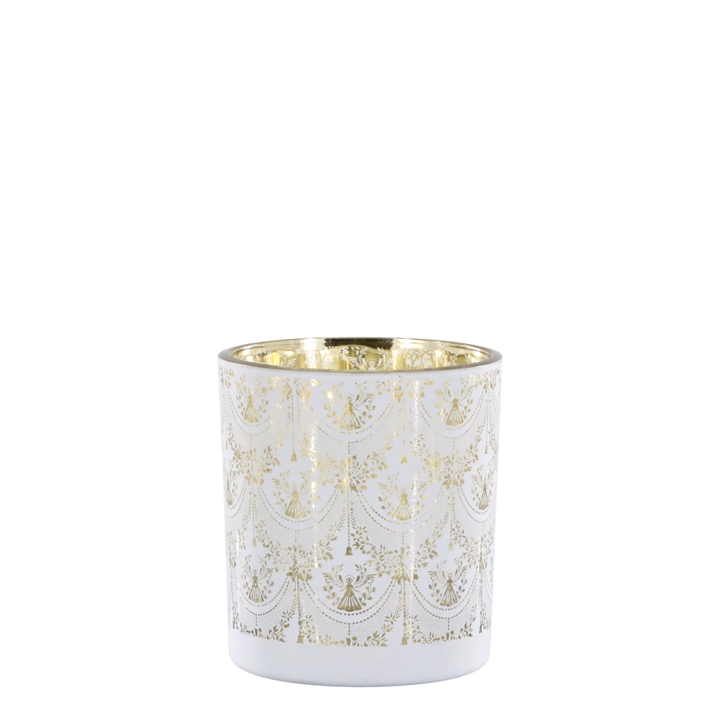 PORTACANDELA "HURRICANE" H8/D7 cm CHIC ANTIQUE