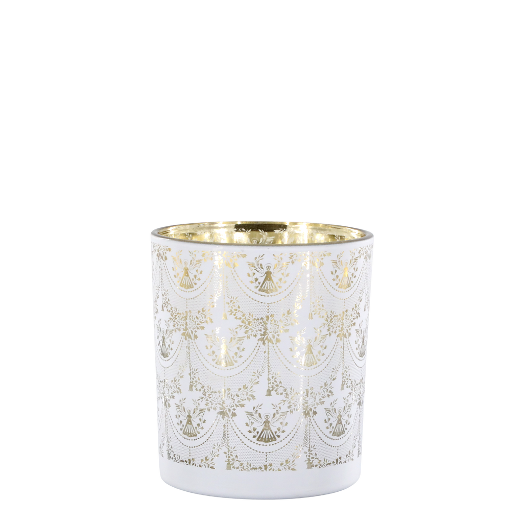 PORTACANDELA "HURRICANE" H10/D9 cm CHIC ANTIQUE