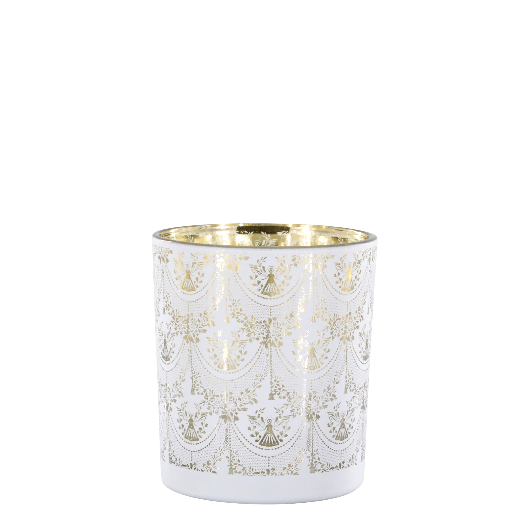 PORTACANDELA "HURRICANE" H10/D9 cm CHIC ANTIQUE