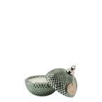 CANDELA PALLINA DI NATALE VERDE CHIC ANTIQUE