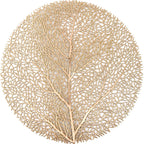 TOVAGLIETTA ROTONDA FOGLIA GOLD BOLTZE