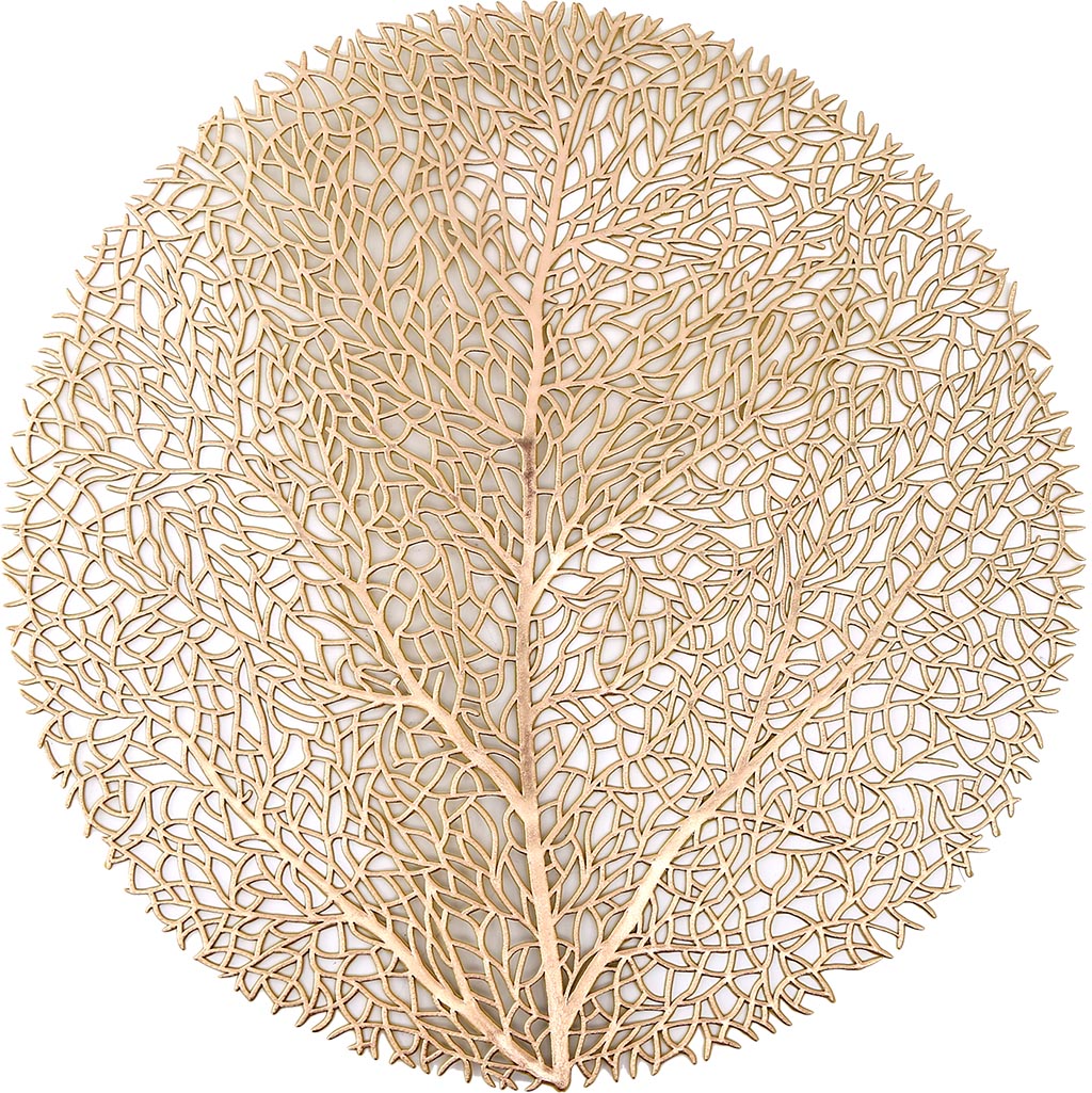 TOVAGLIETTA ROTONDA FOGLIA GOLD BOLTZE