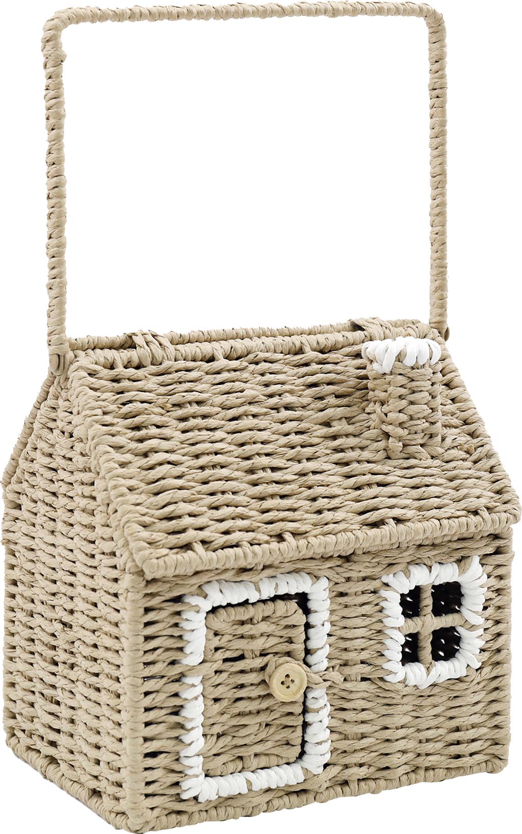 CESTO C/MANICO A CASETTA MAGNUS REGALO