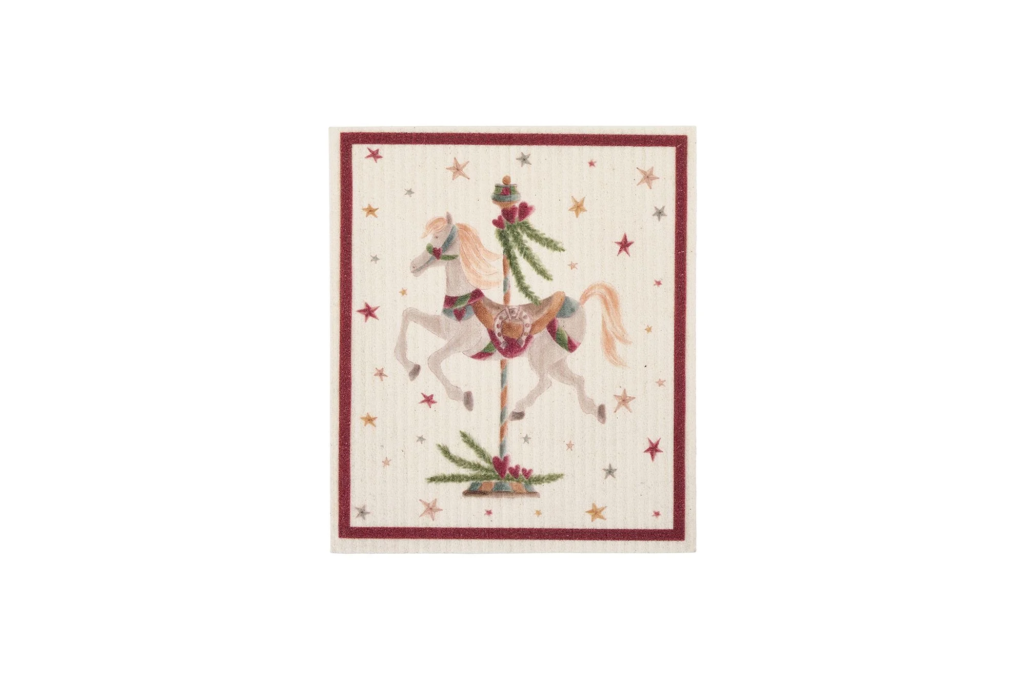 SPUGNA IN CELLULOSA “LA GIOSTRA DI AMELIE” 5 - NUVOLE DI STOFFA