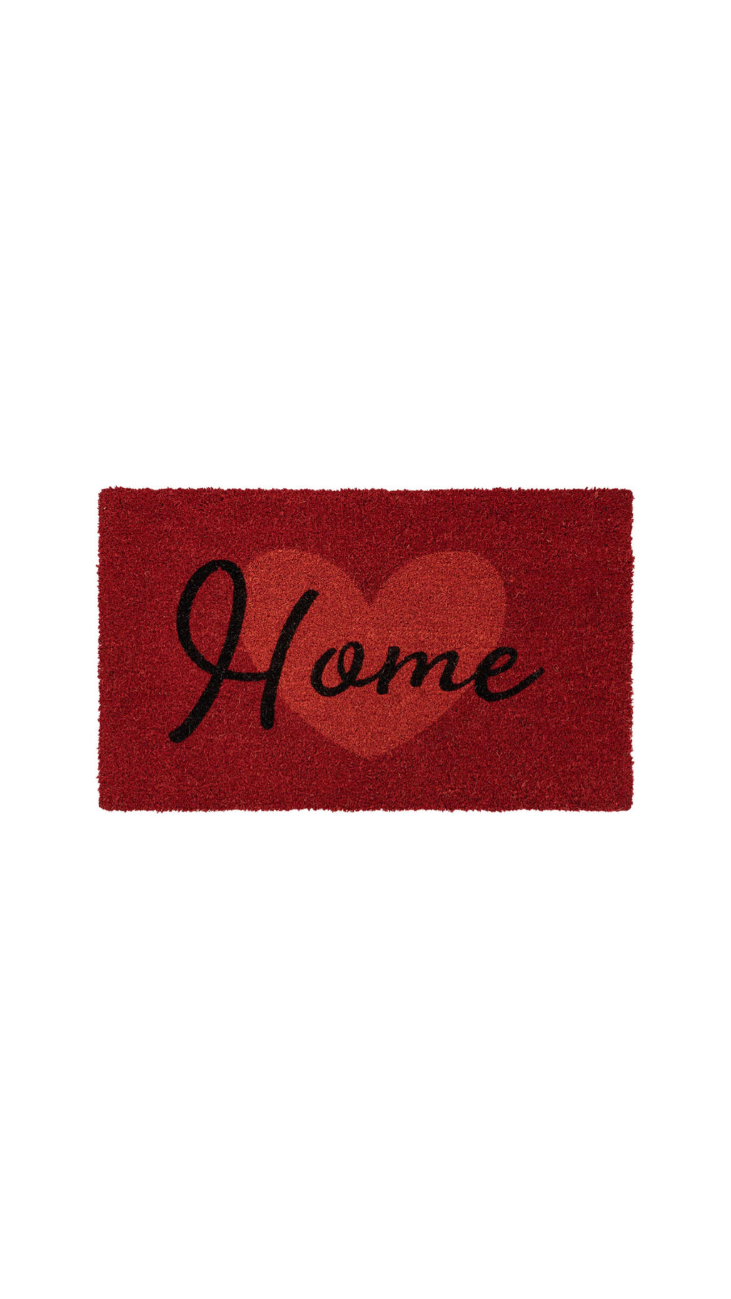 ZERBINO ROSSO HOME CUORE 45X75 COCCO/GOMMA MAGNUS REGALO