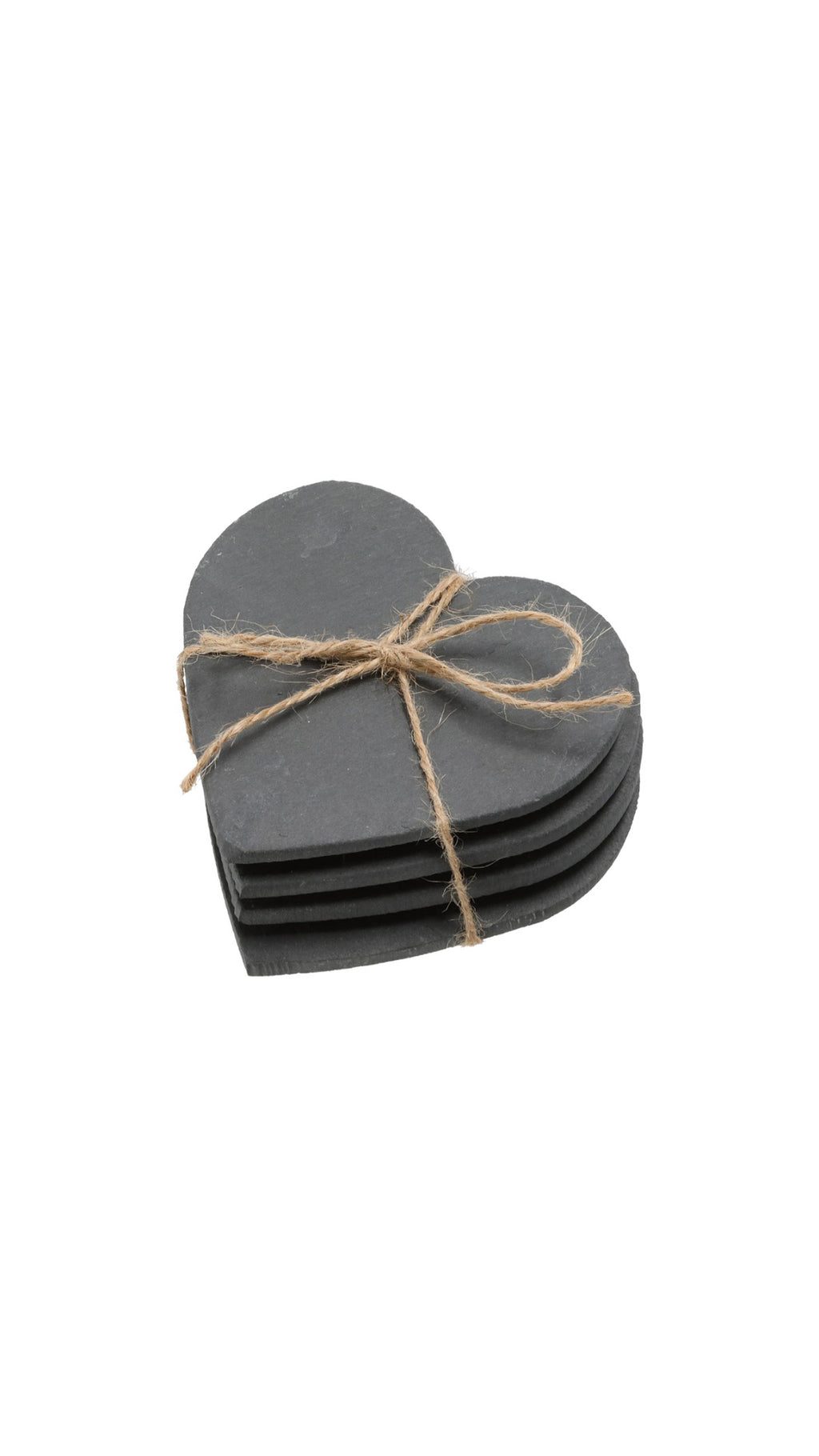 SET 4 SOTTOBICCHIERI A CUORE BOLTZE