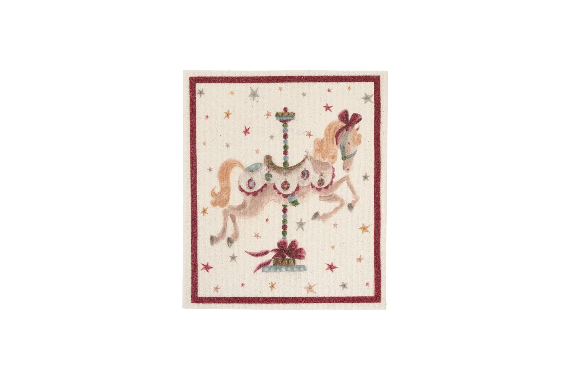 SPUGNA IN CELLULOSA “LA GIOSTRA DI AMELIE” 1 - NUVOLE DI STOFFA