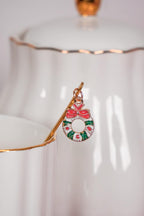 FORCHETTA DA DESSERT NATALIZIA DORATA 14 CM SET DA 6 PEZZI ISABELLE ROSE