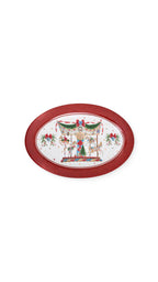 PIATTO PORTATA CON SCATOLA 35x23.5 CM LA GIOSTRA DI AMELIE - NUVOLE DI STOFFA