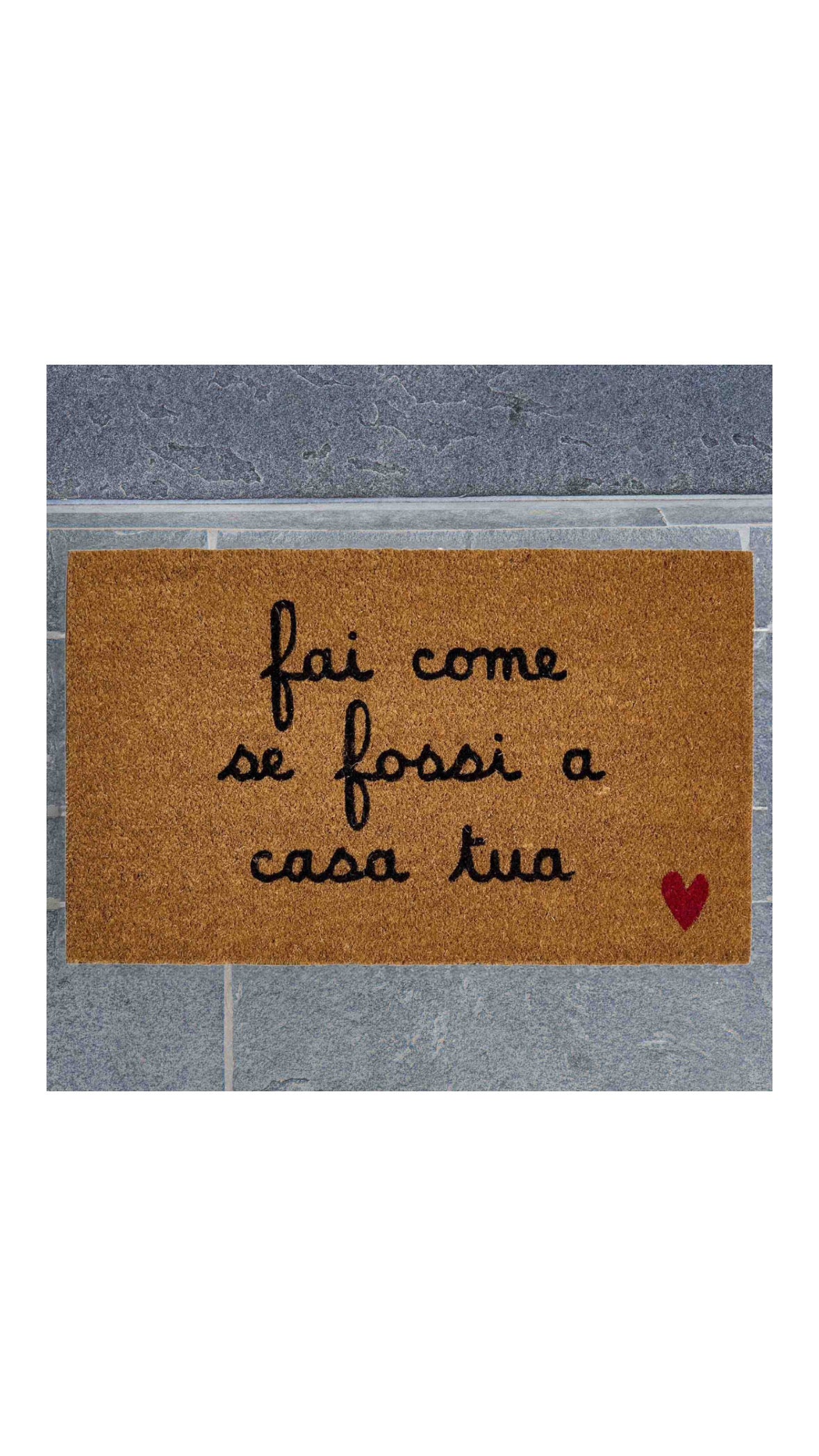 ZERBINO "FAI COME SE FOSSI A CASA TUA" 45x75CM - SIMPLE DAY