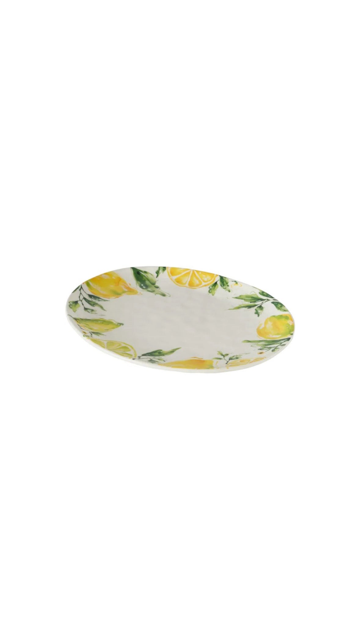 PIATTO DA PORTATA OVALE CON LIMONI - BOLTZE