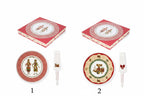 SET PIATTO CON PALETTA VINTAGE TOYS - NUVOLE DI STOFFA