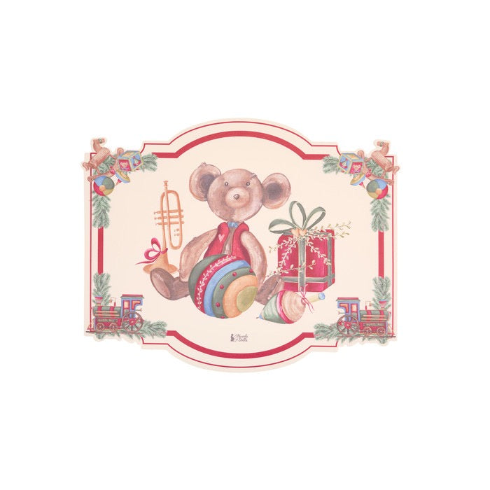 TOVAGLIETTA AMERICANA IN VINILE VINTAGE TOYS-ORSETTO - NUVOLE DI STOFFA