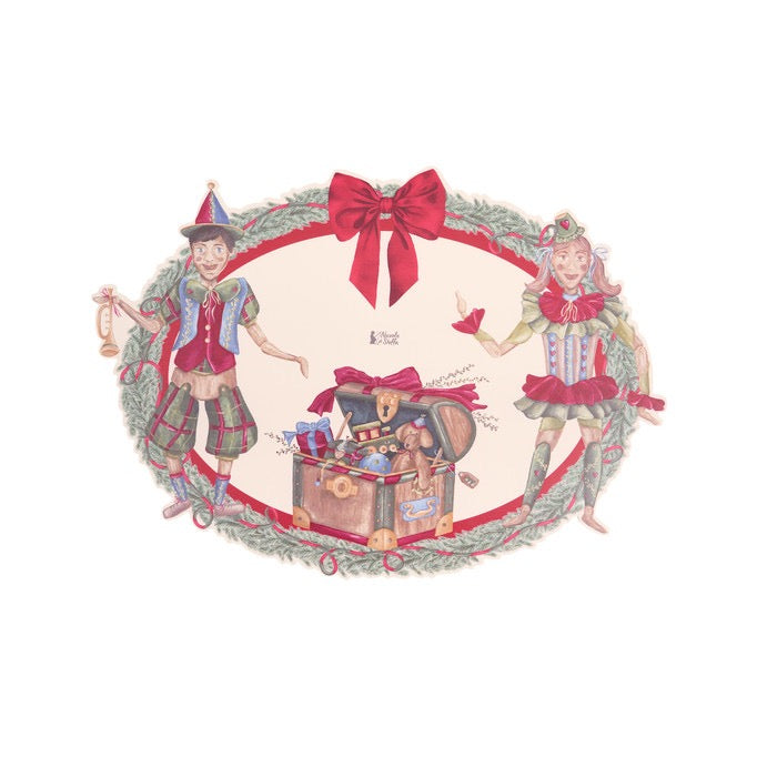 TOVAGLIETTA AMERICANA IN VINILE VINTAGE TOYS-BURATTINI - NUVOLE DI STOFFA