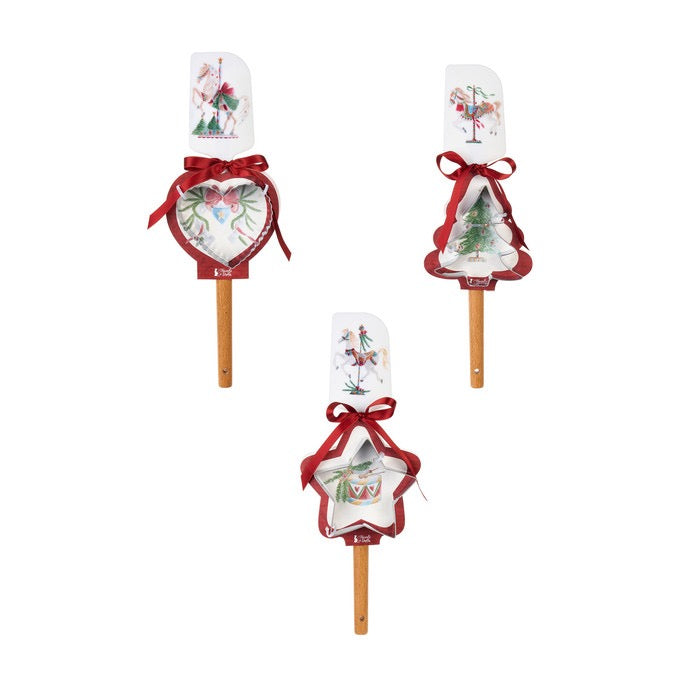 SET DA 2 SPATOLA CON STAMPINO LA GIOSTRA DI AMELIE - NUVOLE DI STOFFA