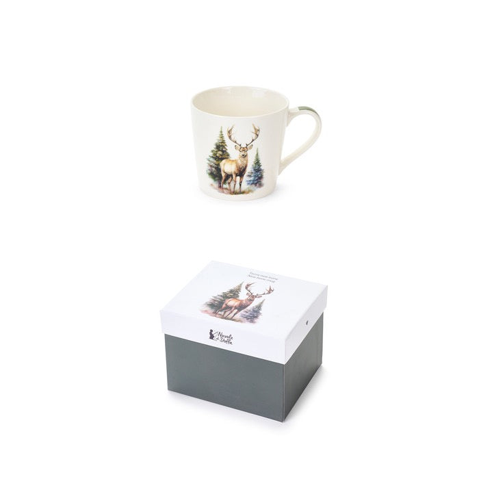 TAZZA CERVO CON SCATOLA BOSCO INCANTATO - NUVOLE DI STOFFA