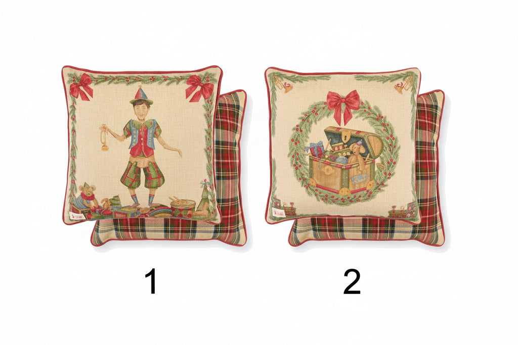 CUSCINO VINTAGE TOYS 40x40 CM - NUVOLE DI STOFFA