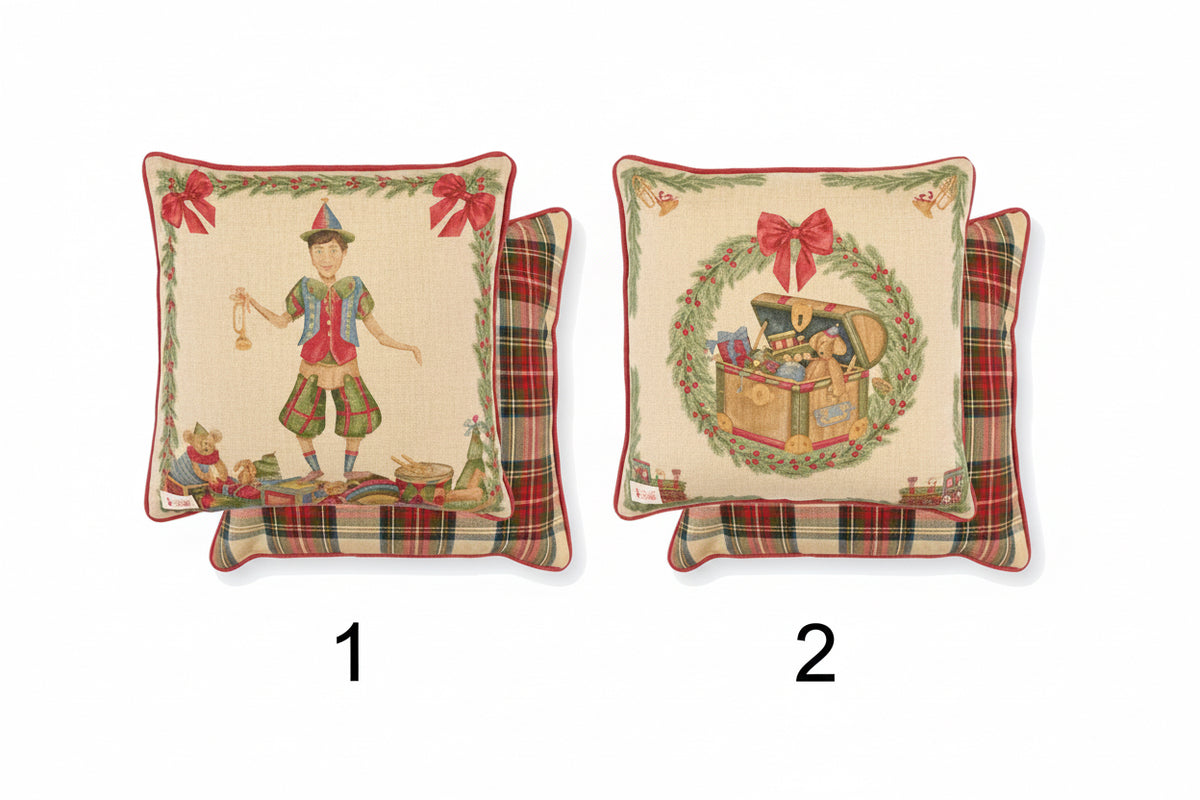 CUSCINO VINTAGE TOYS 40x40 CM - NUVOLE DI STOFFA