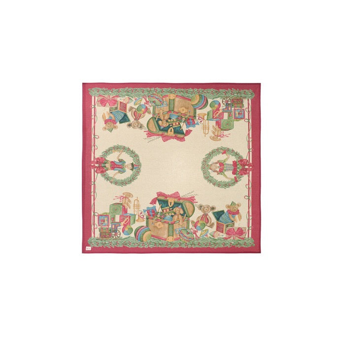 CENTROTAVOLA VINTAGE TOYS 120x120 CM - NUVOLE DI STOFFA