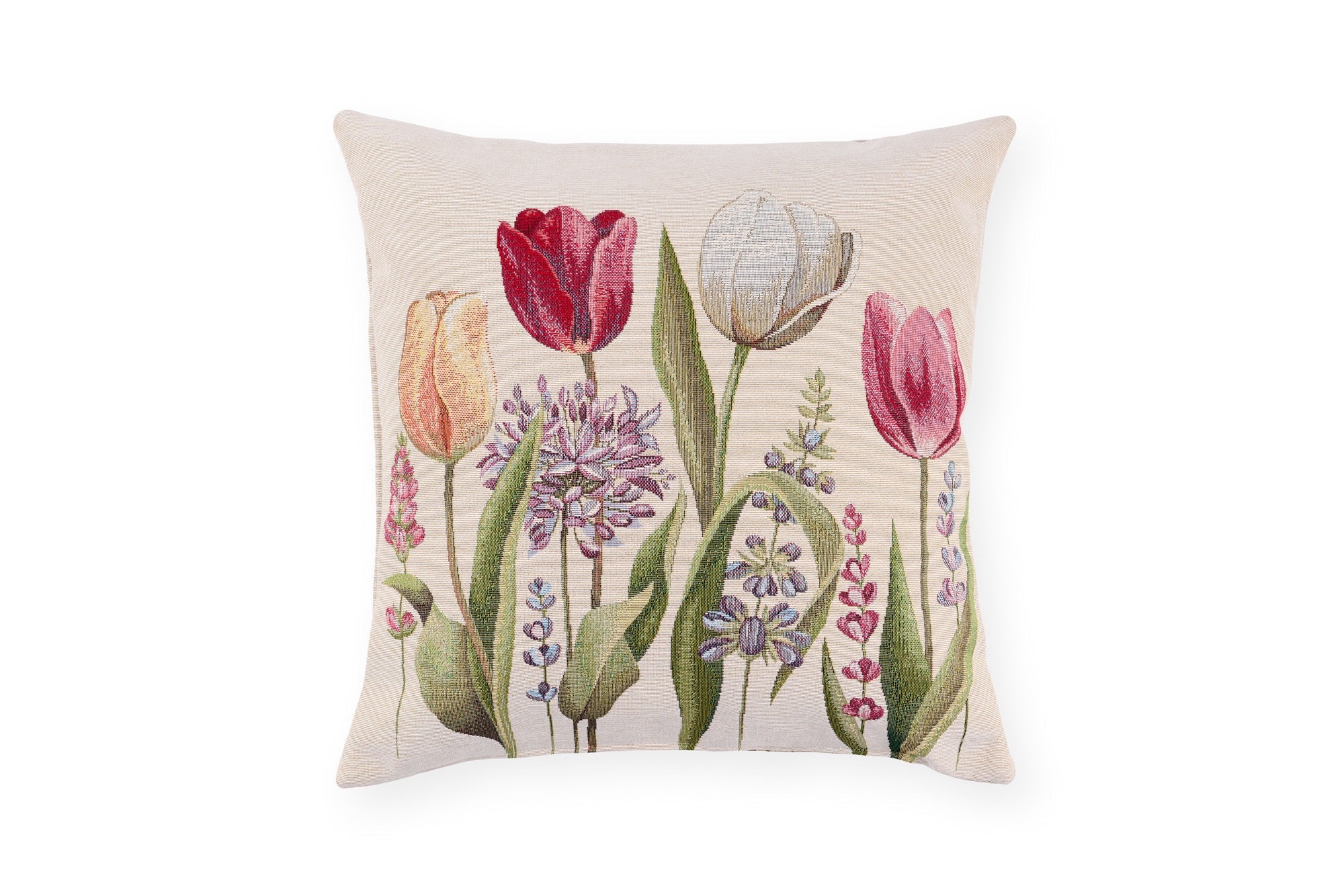 FODERA "TULIPANI" JACQUARD - NUVOLE DI STOFFA