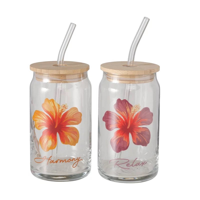 MUG HIBISCUS CON CANNUCCIA - BOLTZE