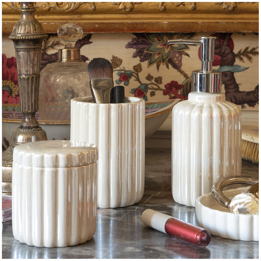 TAZZA DA BAGNO IN CERAMICA PEARLY GLOW MATHILDE M