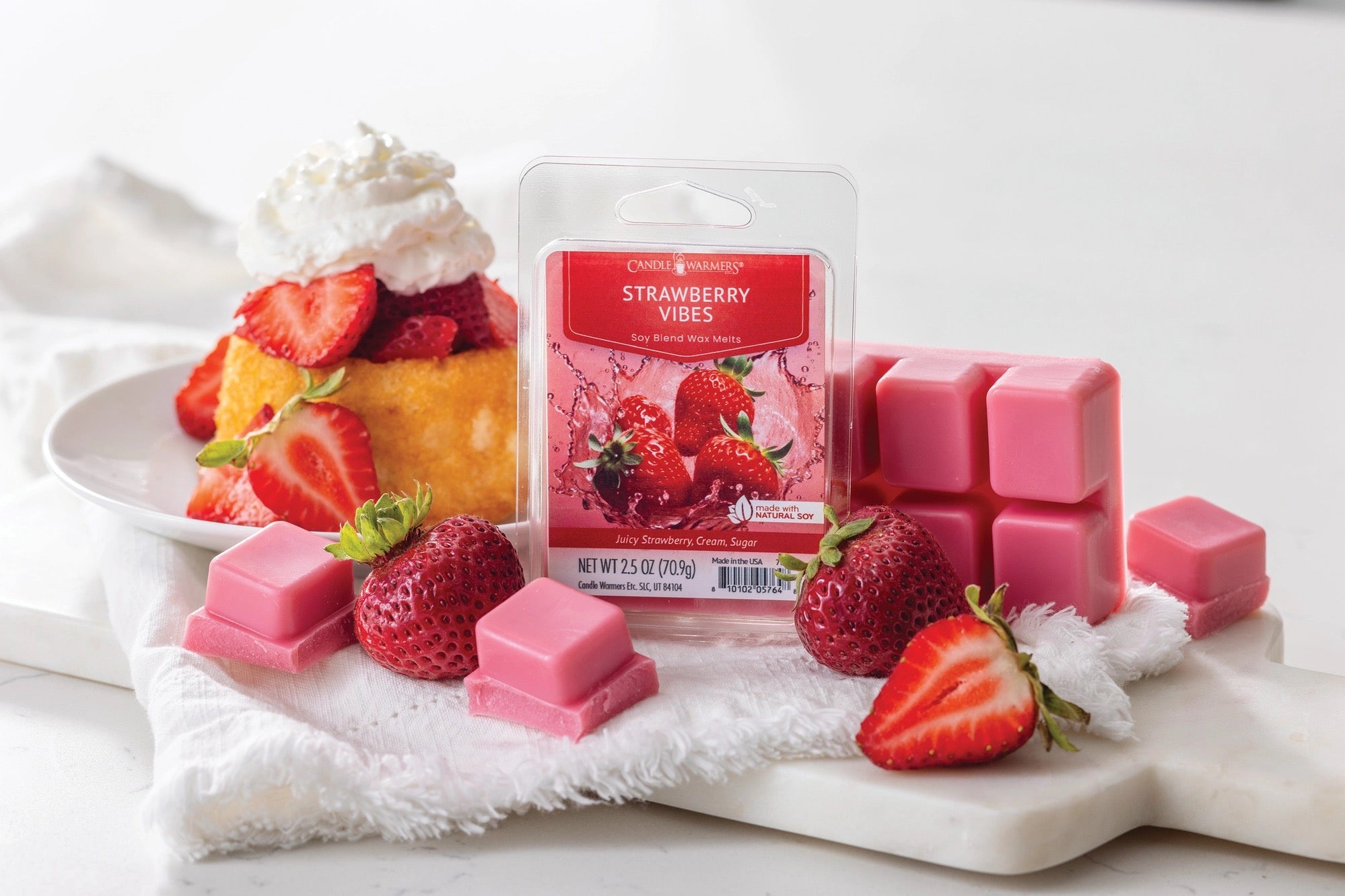 CERA PROFUMATA FRAGOLA VIBES - CANDLE WARMERS