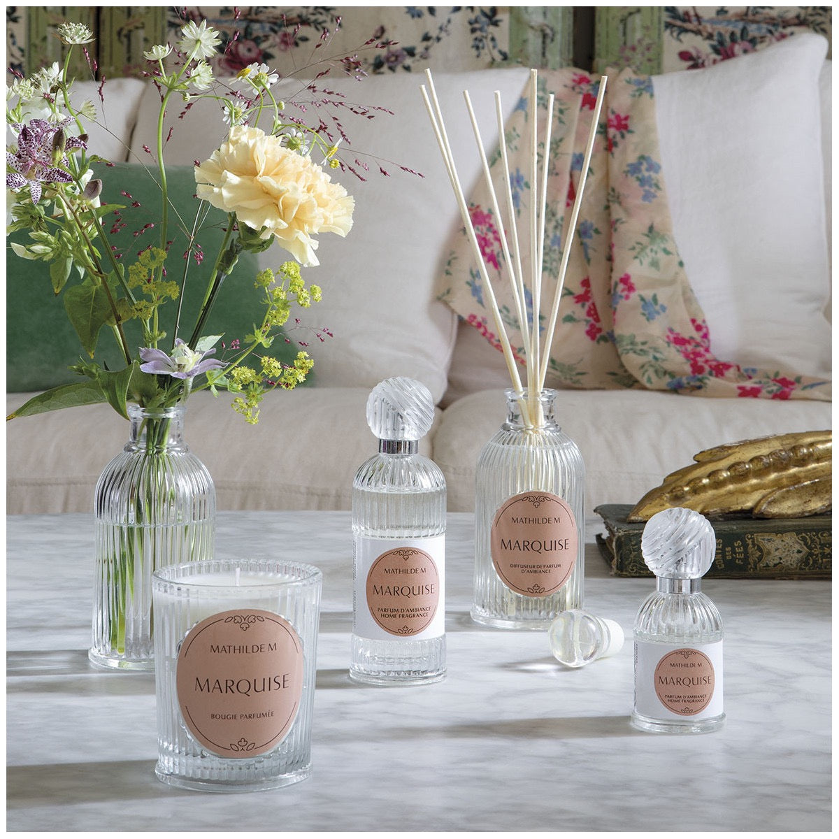 CANDELA PROFUMATA LES INTEMPORELLES 145 g - MARQUISE, MATHILDE M