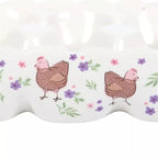 PORTAUOVA IN CERAMICA CON GALLINA - SDW