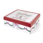 PLAID CON SCATOLA 130x160 CM LA GIOSTRA DI AMELIE - NUVOLE DI STOFFA