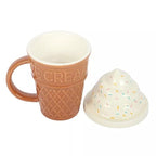 TAZZA CON COPERCHIO A CONO GELATO - SDW