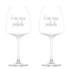 SET 2 CALICI 77CL "IL MIO ROSSO PREFERITO" - SIMPLE DAY