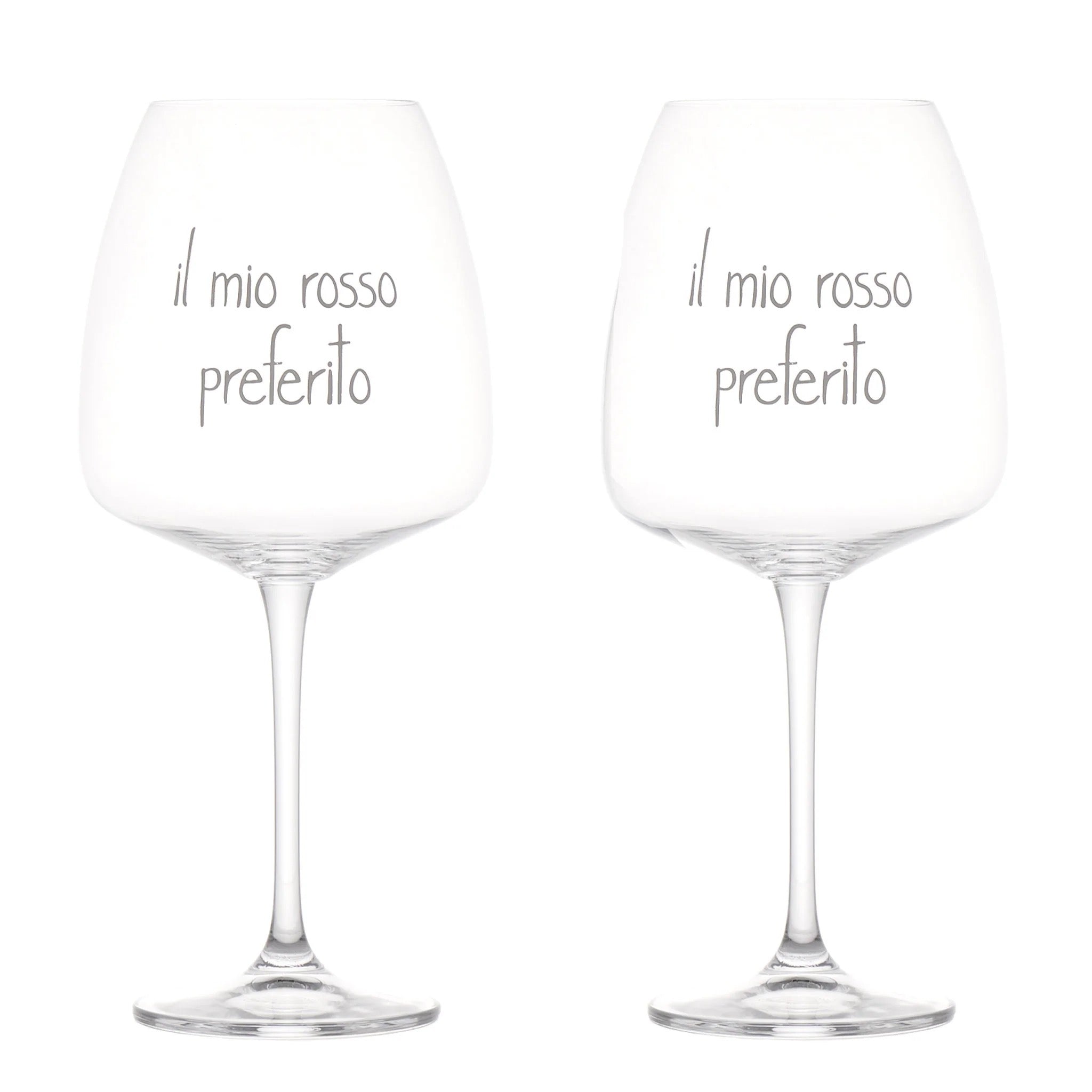 SET 2 CALICI 77CL "IL MIO ROSSO PREFERITO" - SIMPLE DAY