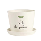 VASO "SENTI CHE PROFUMO" D15X12CM - SIMPLE DAY