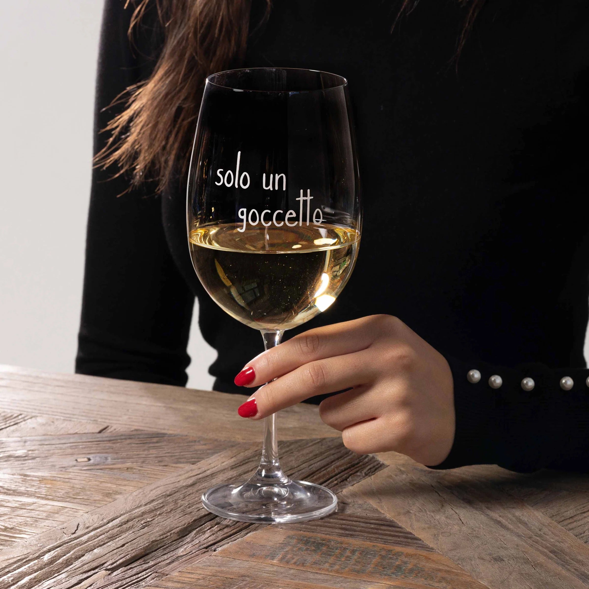 SET 2 CALICI 64CL "SOLO UN GOCCETTO" - SIMPLE DAY