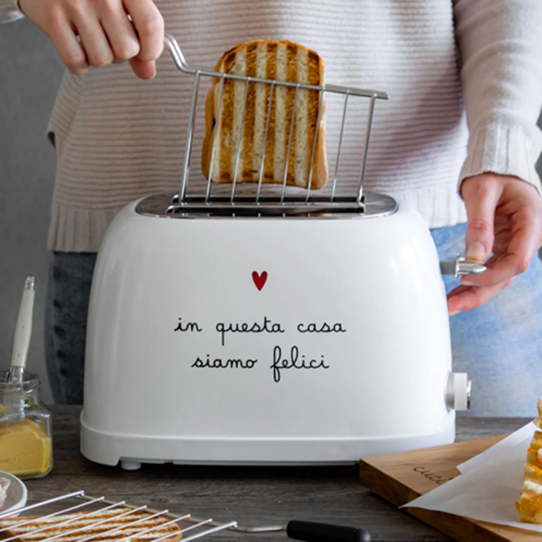 TOSTAPANE BIANCO "IN QUESTA CASA" - SIMPLE DAY