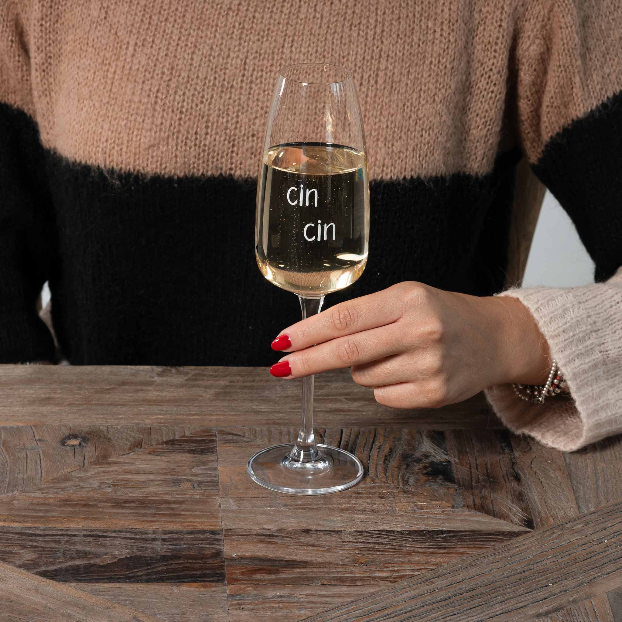 SET 2 FLUTE 29CL "CIN CIN" - SIMPLE DAY