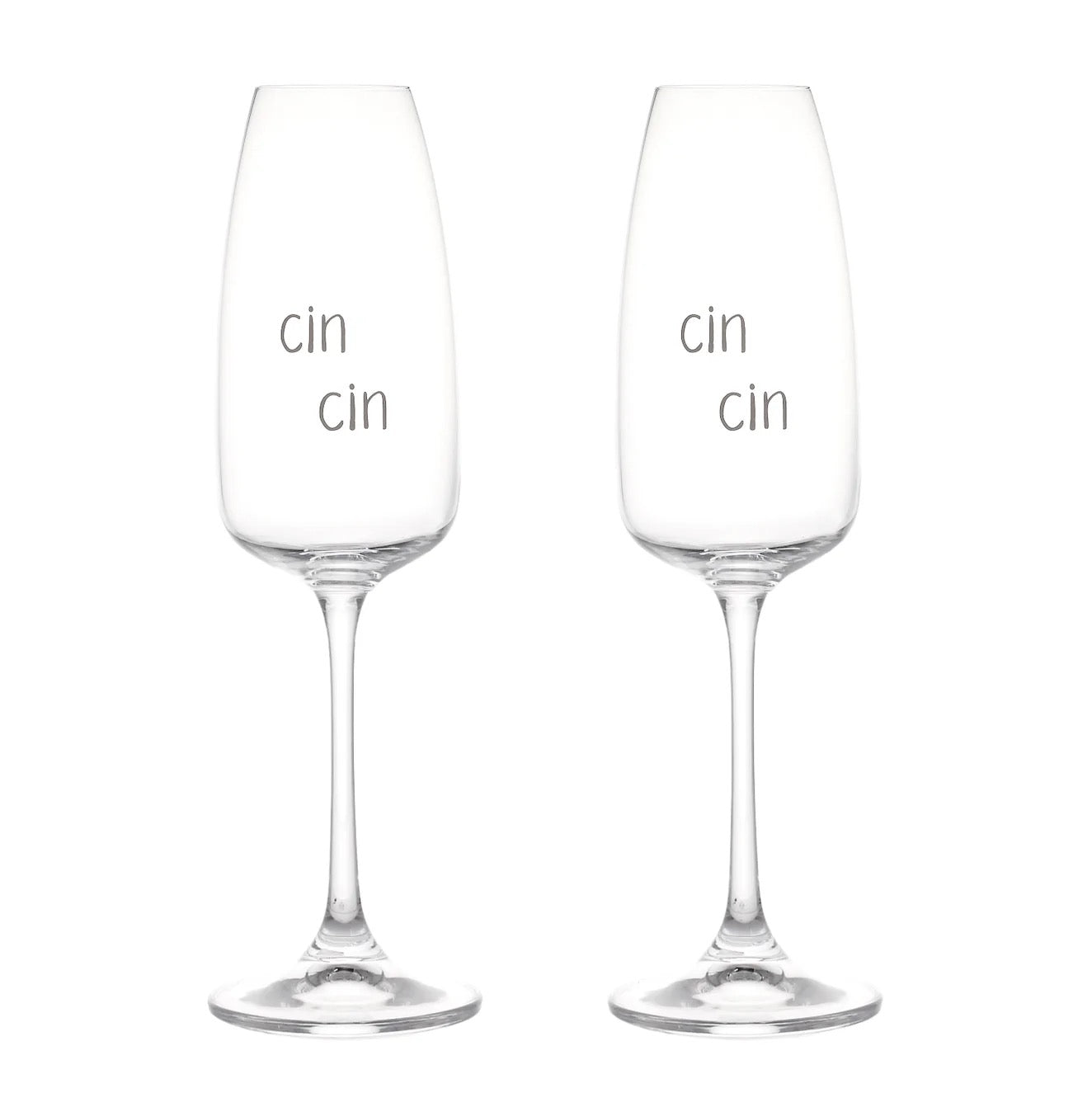 SET 2 FLUTE 29CL "CIN CIN" - SIMPLE DAY