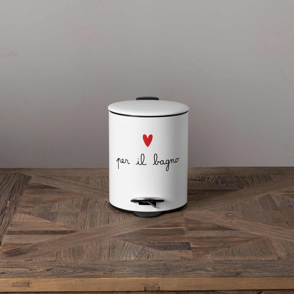 PATTUMIERA BIANCA "PER IL BAGNO" - SIMPLE DAY